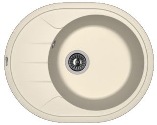 Кухонная мойка Florentina Родос 620 жасмин